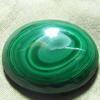 Natural Green Malachite Huge size 19x25 mm Oval Cabochon